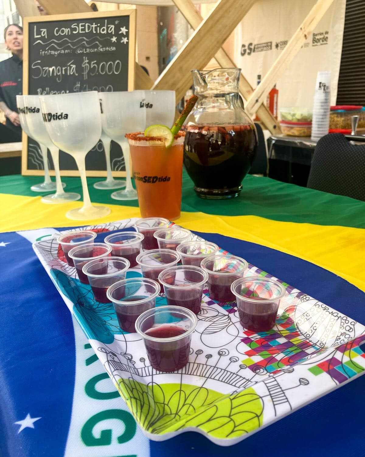 Copas con sangría